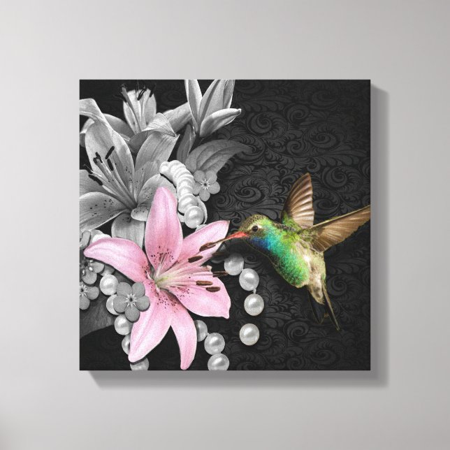 Impressão Em Tela Música de Hummingbird (Frente)