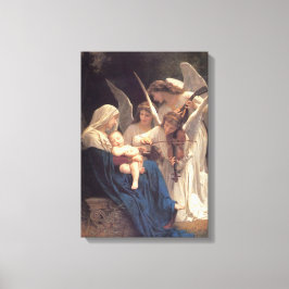 Impressão Em Tela Música dos Anjos (Arte Vintage)