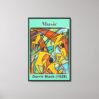 Impressão Em Tela Música por Dorrit Black (1928)