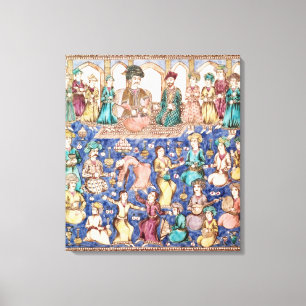 Impressão Em Tela Músicos e dançarinos