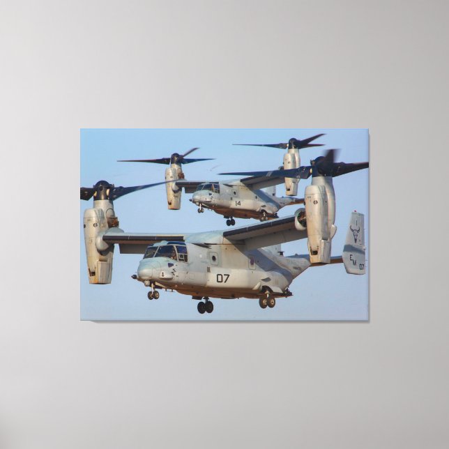 Impressão Em Tela MV-22B OSPREY 32x48 (Frente)