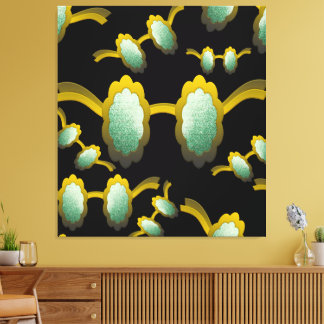 Impressão Em Tela My Polarized Glasses are Ready Pattern