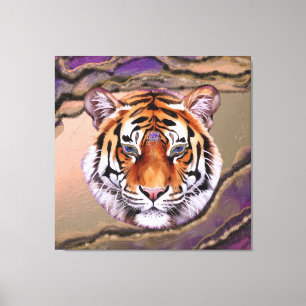 Impressão Em Tela Mystic Tiger 2