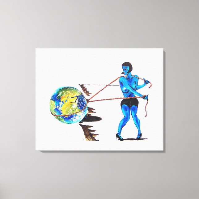 Impressão Em Tela Na borda (Frente)