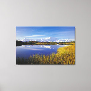 Impressão Em Tela NA, EUA, Alaska, Denali NP Mt. McKinley em