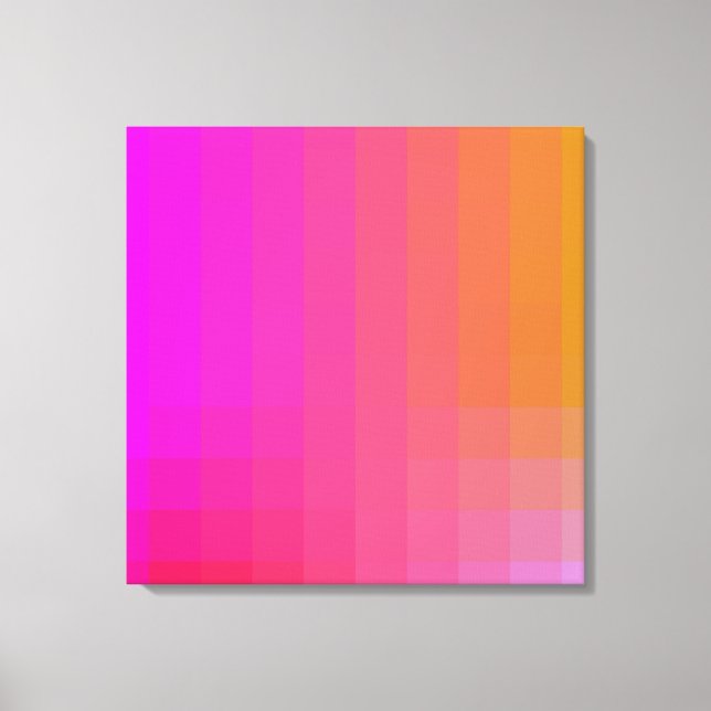 Impressão Em Tela Na moda Bright Design (Frente)