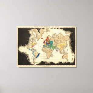 Impressão Em Tela Na restauração Do ANÚNCIO 1660 de Stuarts