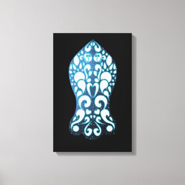 Impressão Em Tela Nalain pak نعلین پاک (Frente)