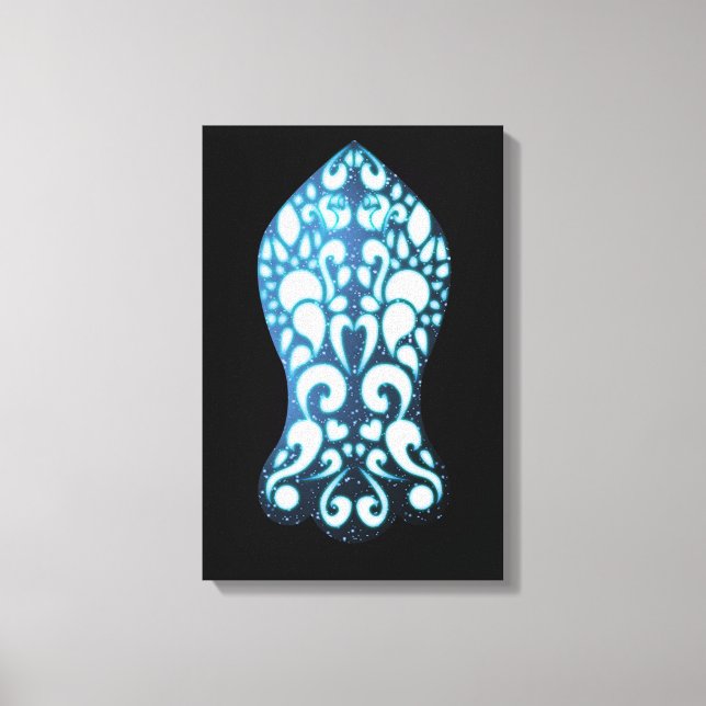 Impressão Em Tela Nalain pak نعلین پاک (Frente)