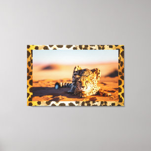 Impressão Em Tela Namib Desert Cheetah Wall Art