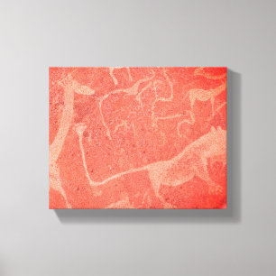 Impressão Em Tela Namíbia — pintura de arte rupestre