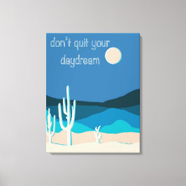 Impressão Em Tela Não abandone o seu sonho