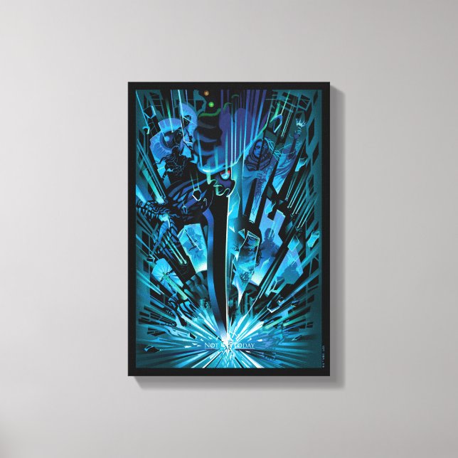 Impressão Em Tela Não hoje (Frente)