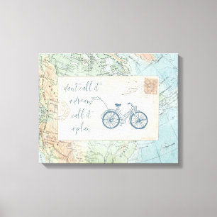 Impressão Em Tela Não o chame um sonho, chamam-no umas citações d