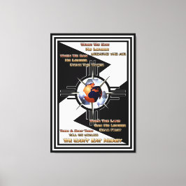 Impressão Em Tela Não podemos comer dinheiro! Impressão de tela