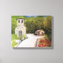 IMPRESSÃO EM TELA NAPA VALLEY WINERCOLOR DE ÁGUA