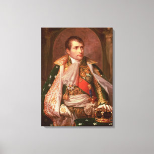 Impressão Em Tela Napoleon Bonaparte (1769-1821), como o rei de