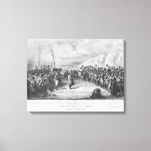 Impressão Em Tela Napoleon mim que retorno da Ilha de Elba