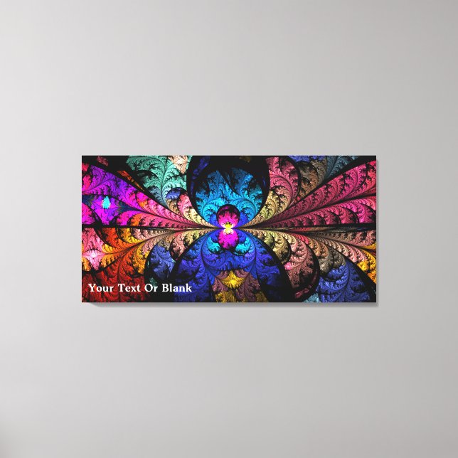 Impressão Em Tela Narciso Fractal (Frente)