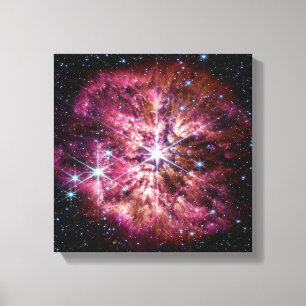 Impressão Em Tela NASA JWST Estrela Wolf-Rayet WR 124