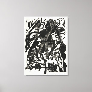 Impressão Em Tela Nascimento dos Lobos