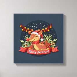 Impressão Em Tela Natal