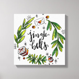 Impressão Em Tela Natal