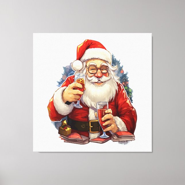 Impressão Em Tela Natal (Frente)