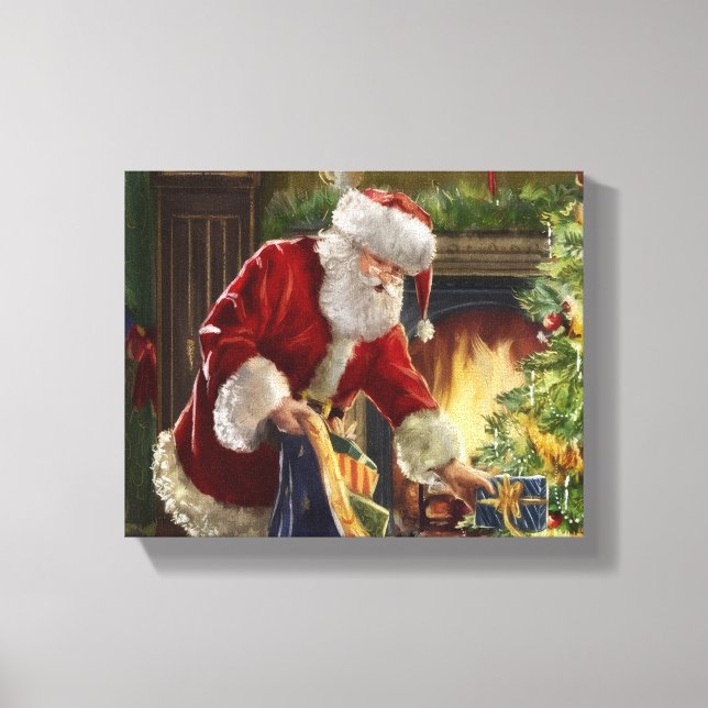 Impressão Em Tela Natal (Frente)