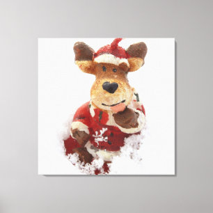 Impressão Em Tela Natal 08