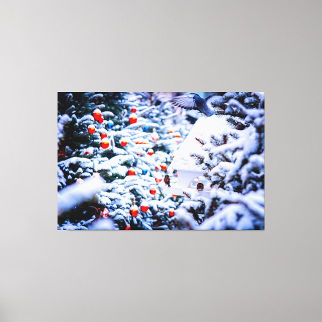 Impressão Em Tela Natal Idyll esplêndido (Frente)