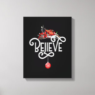 Impressão Em Tela Natal - Polar Polar Expresso no Polo Norte - Todo