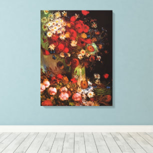 Impressão Em Tela Natureza-morta Flores em um vaso de Vincent van Go