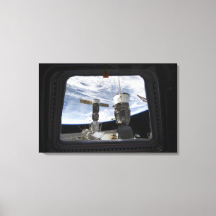 Impressão Em Tela Nave espacial de dois russos