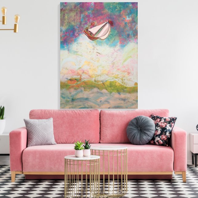 Impressão Em Tela Navegação no Alto Mar (Insitu(Sala de estar))