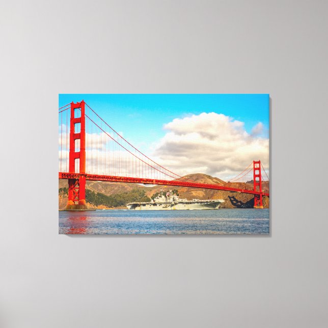 Impressão Em Tela NAVIO AMFÍBIO ASSAULT - LHD-6 24x36 (Frente)