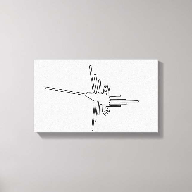 Impressão Em Tela Nazca Peru: símbolo antigo do geoglifo mistério de (Frente)