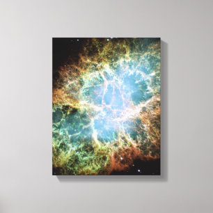 Impressão Em Tela Nebulosa de caranguejo da cerceta