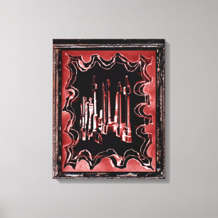 Impressão Em Tela Necrópolis