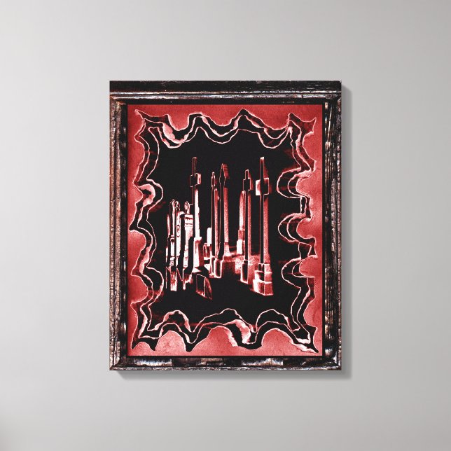 Impressão Em Tela Necrópolis (Frente)