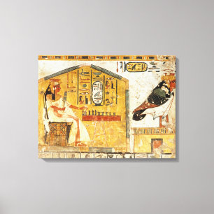 Impressão Em Tela Nefertari jogando senet