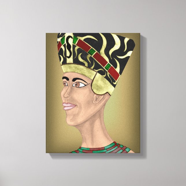 Impressão Em Tela Nefertiti Bust (Frente)
