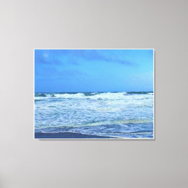 Impressão Em Tela Nelscott Reef, Lincoln City, Oregon (Frente)