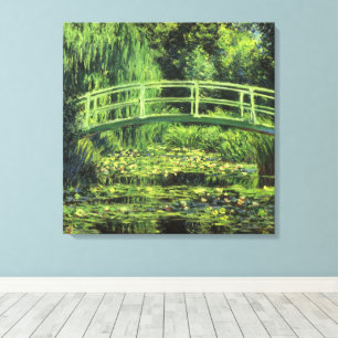 Impressão Em Tela Nenúfares Brancos por Claude Monet, Arte Antigo