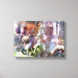 Impressão Em Tela Neptune Fountain Kansas City