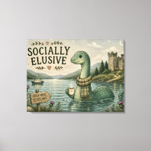 Nessie Esquiva Socialmente Críptico Aconchegante L