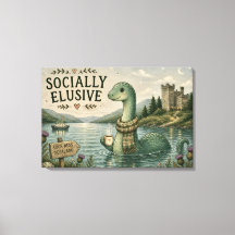 Nessie Esquiva Socialmente Criptídeo Aconchegante