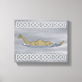 Impressão Em Tela Nessie, o monstro do Ness Loch