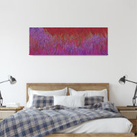 "Neural Firestorm" Abstrato" Red Purple