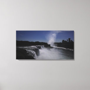 Impressão Em Tela Névoa de Niagara em Ascensão